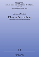 Ethische Beschaffung - Johannes Mosters