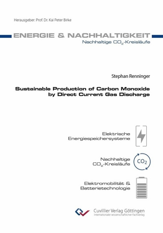 Sustainable Production of Carbon Monoxide by Direct Current Gas Discharge