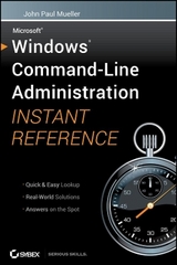 Windows Command Line Administration Instant Reference - Mueller, John Paul