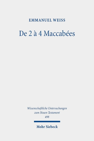 De 2 à 4 Maccabées