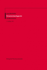 Personenstandsgesetz - Berthold Gaaz, Heinrich Bornhofen