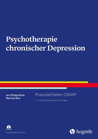 Psychotherapie chronischer Depression