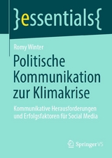 Politische Kommunikation zur Klimakrise - Romy Winter