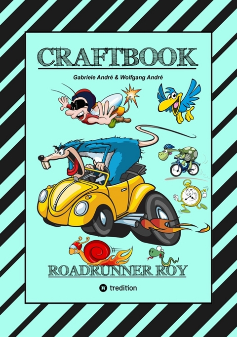CRAFTBOOK - RACE ON GAME - 100 TOLLE FAHRZEUG MOTIVE - LUSTIGE R&Auml;TSEL - OFFROAD - SCHNELLE AUTOS - OLDTIMER - F1 -  Gabriele Andr&eacute;,  Wolfgang Andr&eacute;