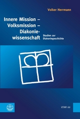 Innere Mission &ndash; Volksmission &ndash; Diakoniewissenschaft - Volker Herrmann (&dagger;)