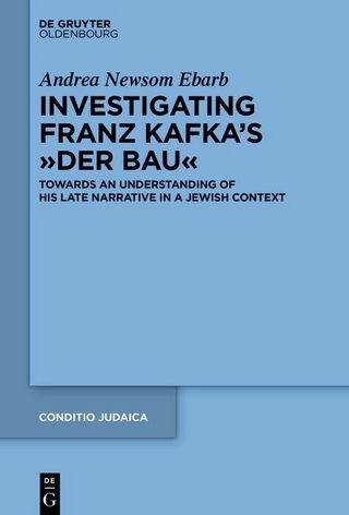 Investigating Franz Kafka's “Der Bau”