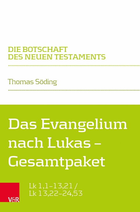 Das Evangelium nach Lukas - Gesamtpaket -  Thomas S&ouml;ding