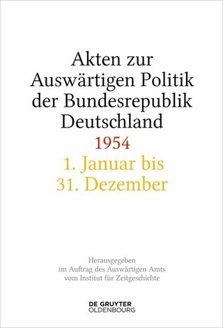 Akten zur Auswärtigen Politik der Bundesrepublik Deutschland 1954