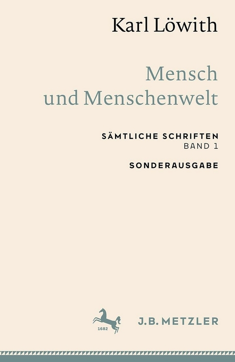 Karl L&ouml;with: Mensch und Menschenwelt - Karl L&ouml;with