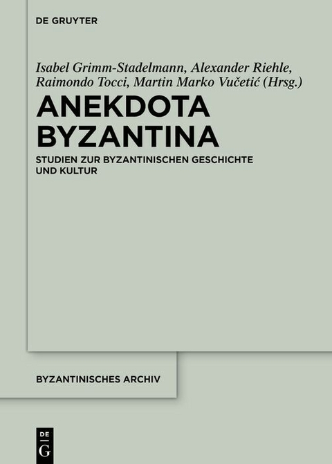 Anekdota Byzantina - 
