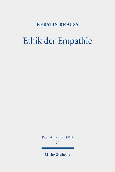 Ethik der Empathie -  Kerstin Krau&szlig;
