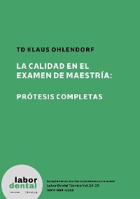 La calidad en el examen de maestr&iacute;a - Klaus Ohlendorf