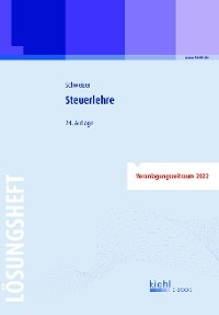 Steuerlehre - Lösungsheft