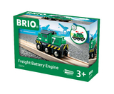 BRIO World - Batterie-Frachtlok