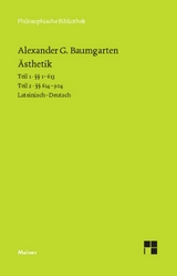 Ästhetik - Alexander Gottlieb Baumgarten