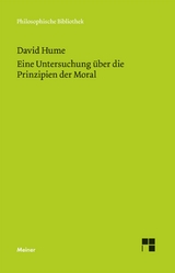 Eine Untersuchung über die Prinzipien der Moral - David Hume