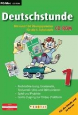 Deutschstunde, 1. Klasse HS und AHS, Übungs-CD-ROM mit Lösungen - Pramper, Andreas; Pramper, Wolfgang