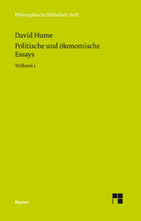 Politische und ökonomische Essays. Teilband 2 - David Hume
