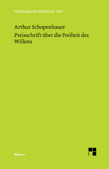 Preisschrift über die Freiheit des Willens - Arthur Schopenhauer