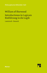 Introductiones in Logicam. Einführung in die Logik -  William of Sherwood