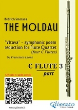 C Flute 3 part of "The Moldau" for Flute Quartet - Bedřich Smetana, a cura di Francesco Leone