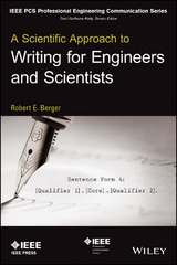 Scientific Approach to Writing for Engineers and Scientists -  Robert E. Berger