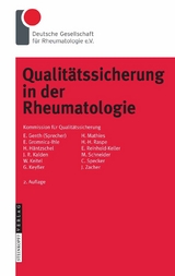 Qualit&auml;tssicherung in der Rheumatologie - 