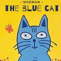 Norman the Blue Cat - Frank Lanfranco