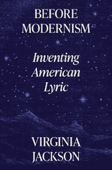 Before Modernism - Virginia Jackson
