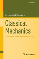Classical Mechanics - Emmanuele DiBenedetto