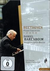 Piano Concertos No.1-5 - Barenboim, 2 DVDs. Klavierkonzerte Nr.1-5 - Barenboim, 2 DVDs - Ludwig van Beethoven