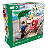 BRIO Stra&szlig;en und Schienen Reise Set