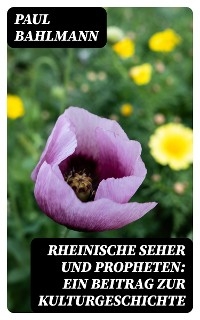 Rheinische Seher und Propheten: Ein Beitrag zur Kulturgeschichte