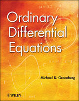 Ordinary Differential Equations - Michael D. Greenberg