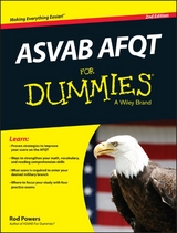 ASVAB AFQT For Dummies - Rod Powers
