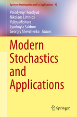 Modern Stochastics and Applications - 