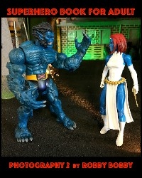 SUPERHERO BOOK FOR ADULT