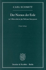 Der Nomos der Erde - Carl Schmitt