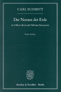 Der Nomos der Erde - Carl Schmitt