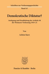 Demokratische Diktatur? - Achim Kurz