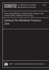 Jahrbuch f&uuml;r &ouml;ffentliche Finanzen (2010) - 