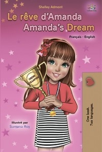 Le reve d'Amanda Amanda's Dream -  Shelley Admont,  KidKiddos Books