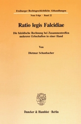 Ratio legis Falcidiae. - Dietmar Schanbacher