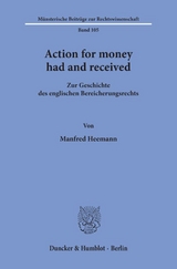 Action for money had and received. - Manfred Heemann