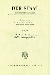 Gesellschaftliche Strukturen als Verfassungsproblem.