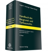 Handbuch des Baugrund- und Tiefbaurechts - Klaus Englert, Josef Grauvogl, Michael Maurer