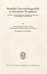 Staatliche Umverteilungspolitik in historischer Perspektive. - 
