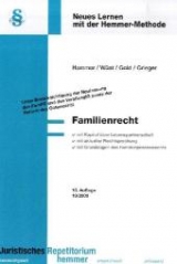 Familienrecht - Karl E Hemmer, Achim W&uuml;st, Ingo Gold, Michael Grieger