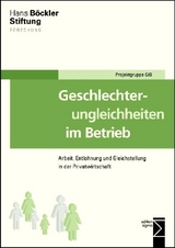 Geschlechterungleichheiten im Betrieb -  Projektgruppe GiB