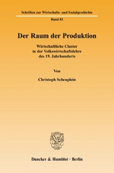 Der Raum der Produktion. - Christoph Scheuplein